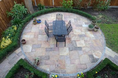 Finished Masonry Patio