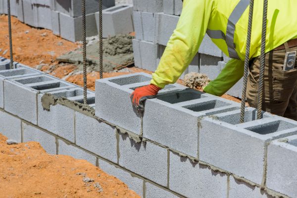 Concrete Blocks Installation in Dunedin