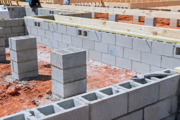 Cement Block Installation in Dunedin